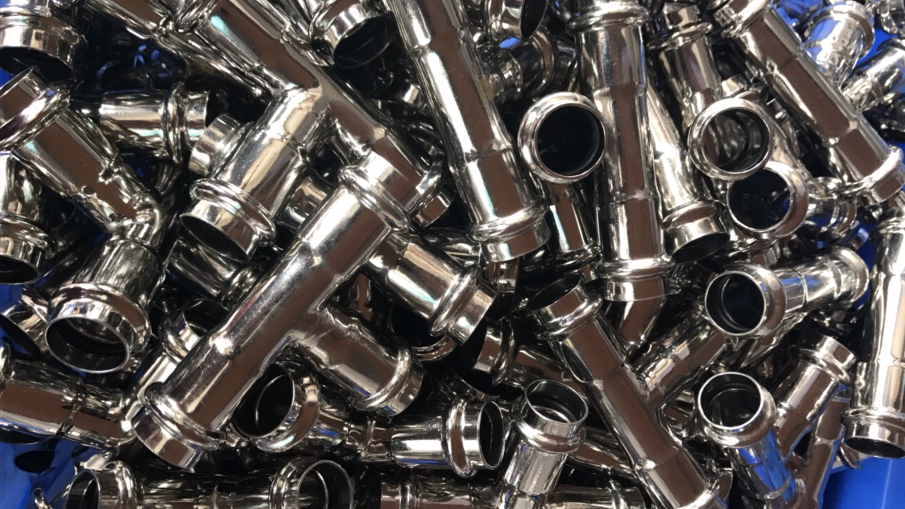 星空直饮水双卡压管件