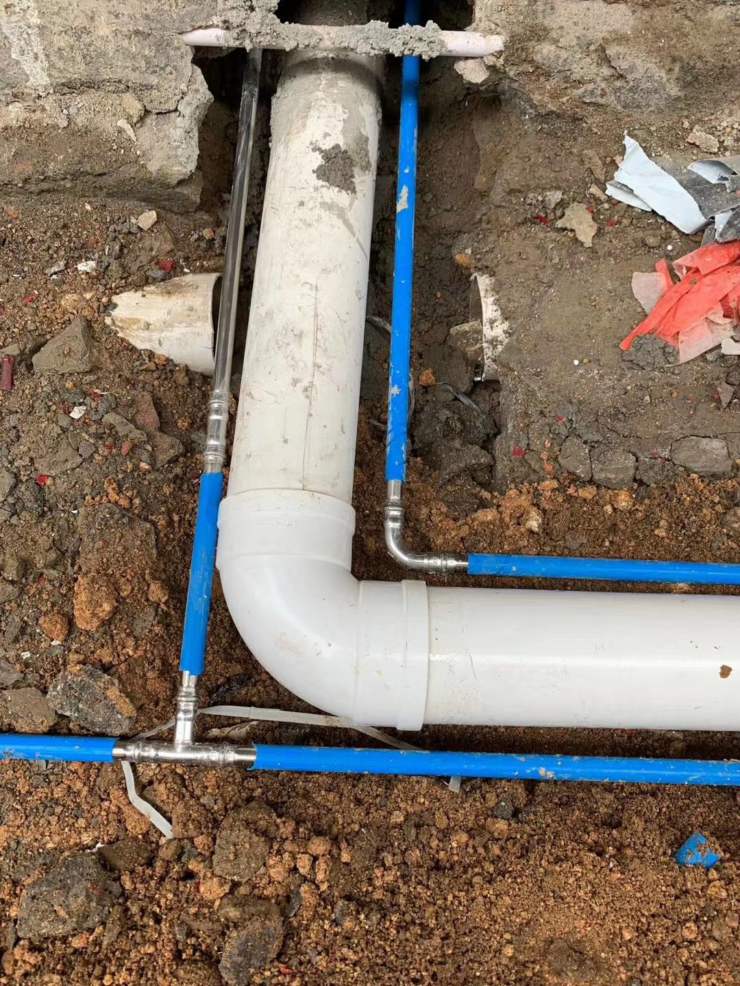 星空品牌不锈钢冷水管道安装案例 星空品牌不锈钢冷水管道安装案例