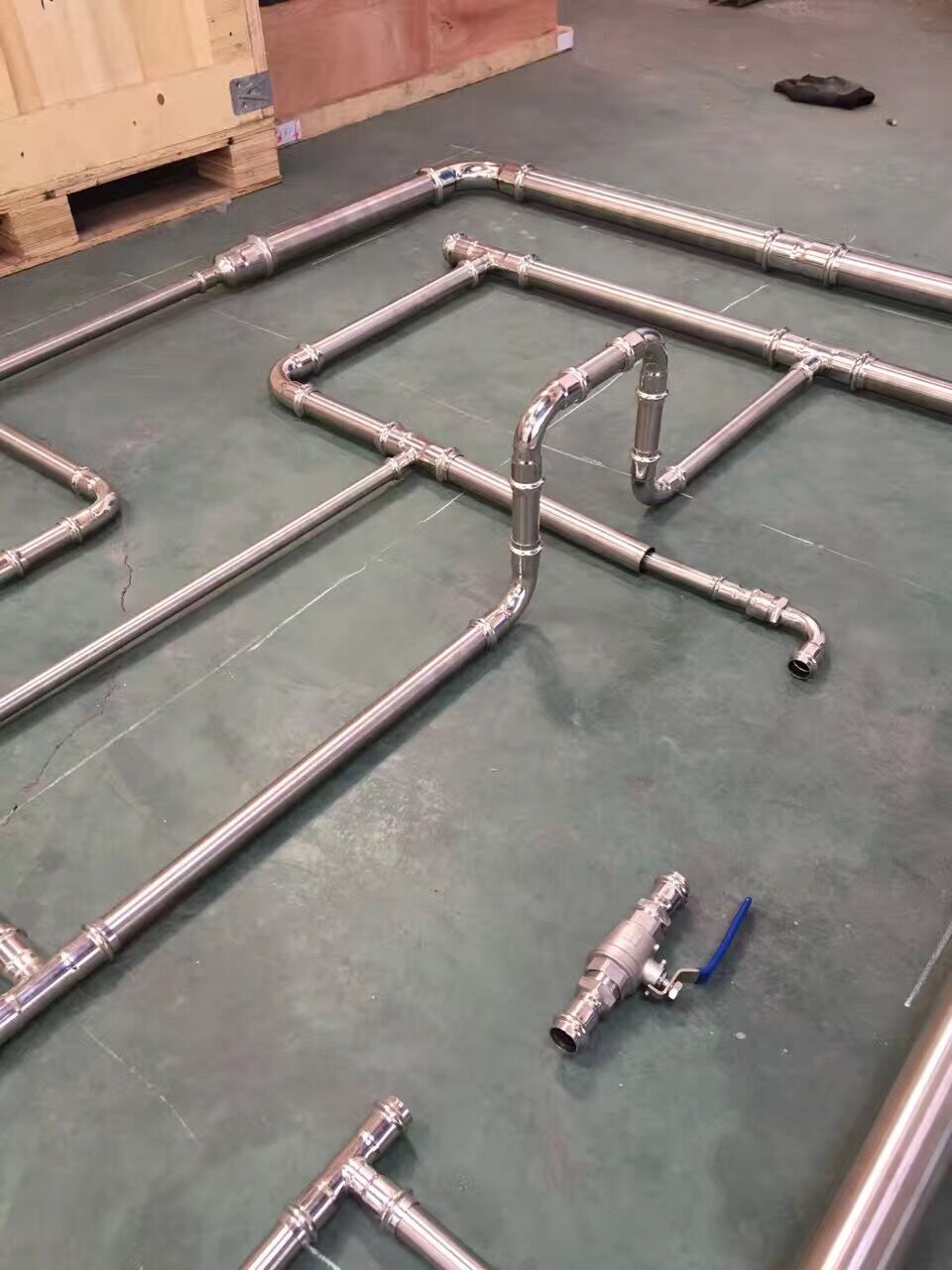 星空牌不锈钢给水管工程